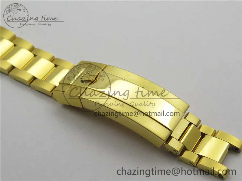 Submariner 116610 LV ROF Best Edition YG Wrapped Green Dial on YG Wrapped Bracelet A Contemporary 2909