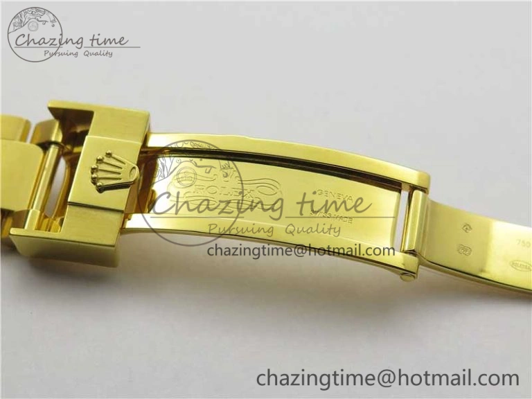 Submariner 116610 LV ROF Best Edition YG Wrapped Green Dial on YG Wrapped Bracelet A Contemporary 2909