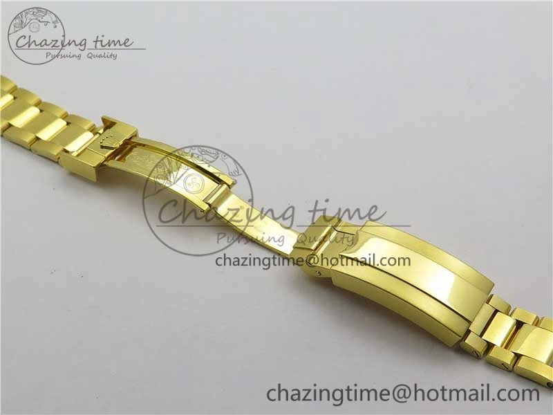 Submariner 116610 LV ROF Best Edition YG Wrapped Green Dial on YG Wrapped Bracelet A Contemporary 2909
