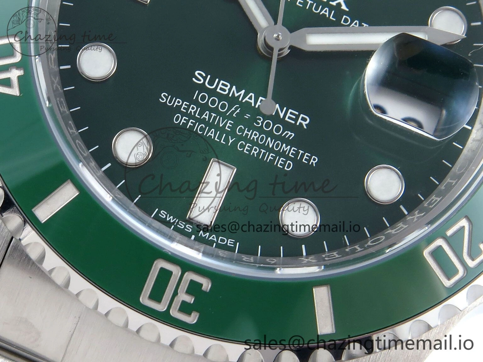 Unisex Submariner 116610 LV SS ARF 1:1 Best Edition Steel Green Dial 904L SS Oyster Bracelet SH 367