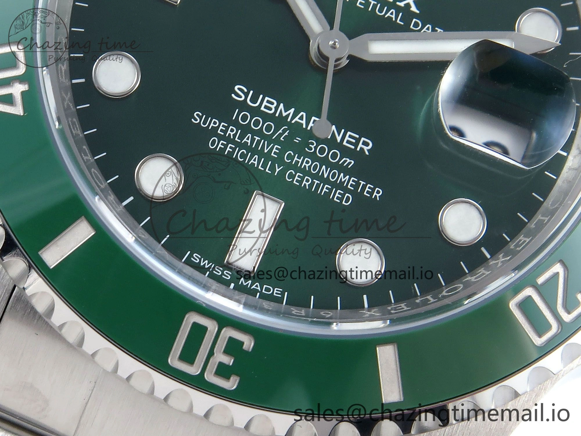 Unisex Submariner 116610 LV SS ARF 1:1 Best Edition Steel Green Dial 904L SS Oyster Bracelet SH 367
