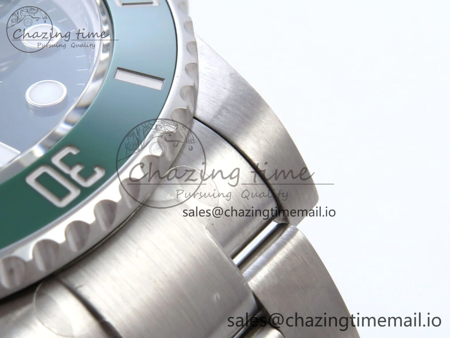 EyeCatching Submariner 116610 LV VSF 1:1 Best Edition Green Dial on SS Bracelet VS 888