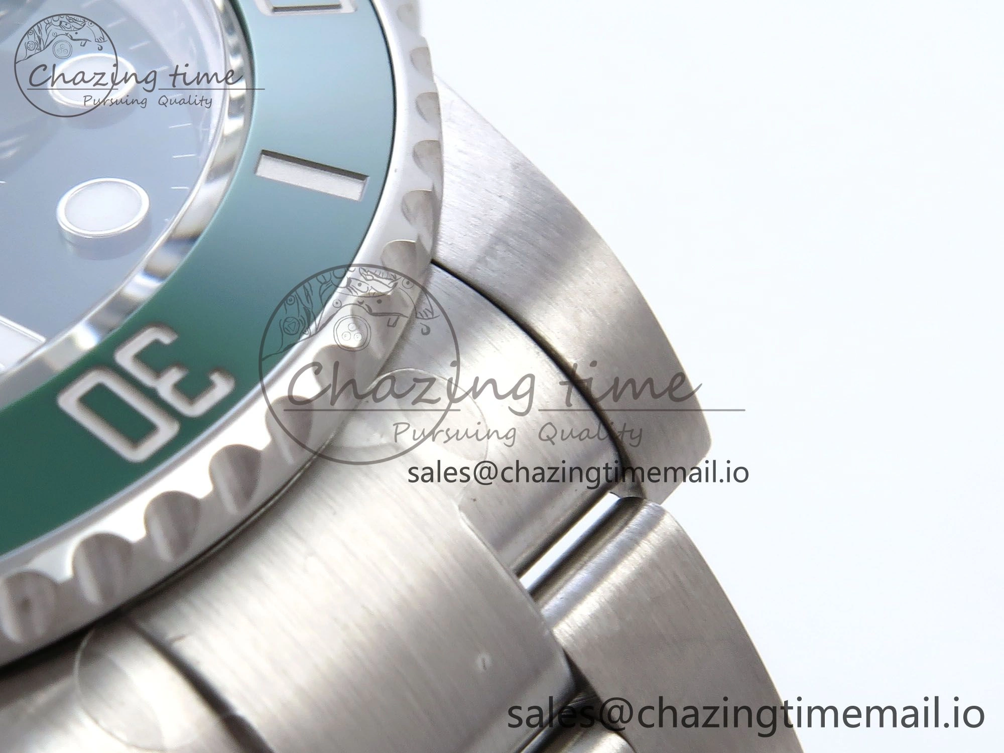EyeCatching Submariner 116610 LV VSF 1:1 Best Edition Green Dial on SS Bracelet VS 888