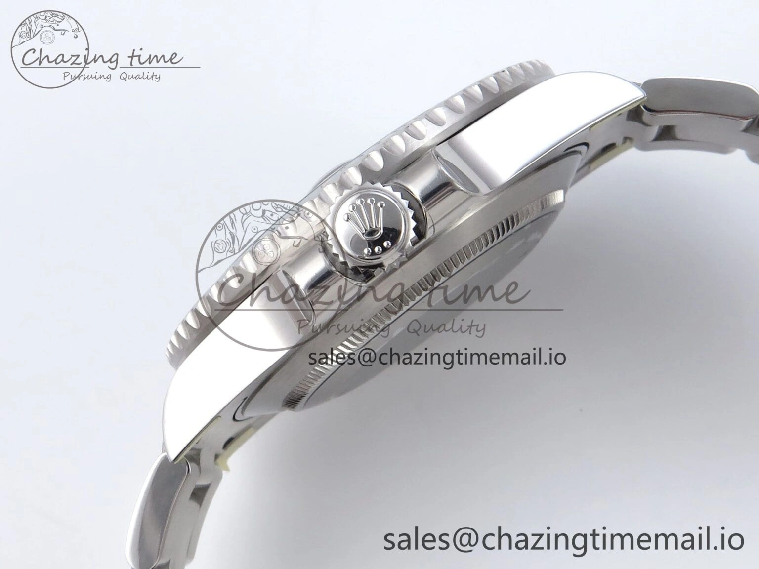 EyeCatching Submariner 116610 LV VSF 1:1 Best Edition Green Dial on SS Bracelet VS 888