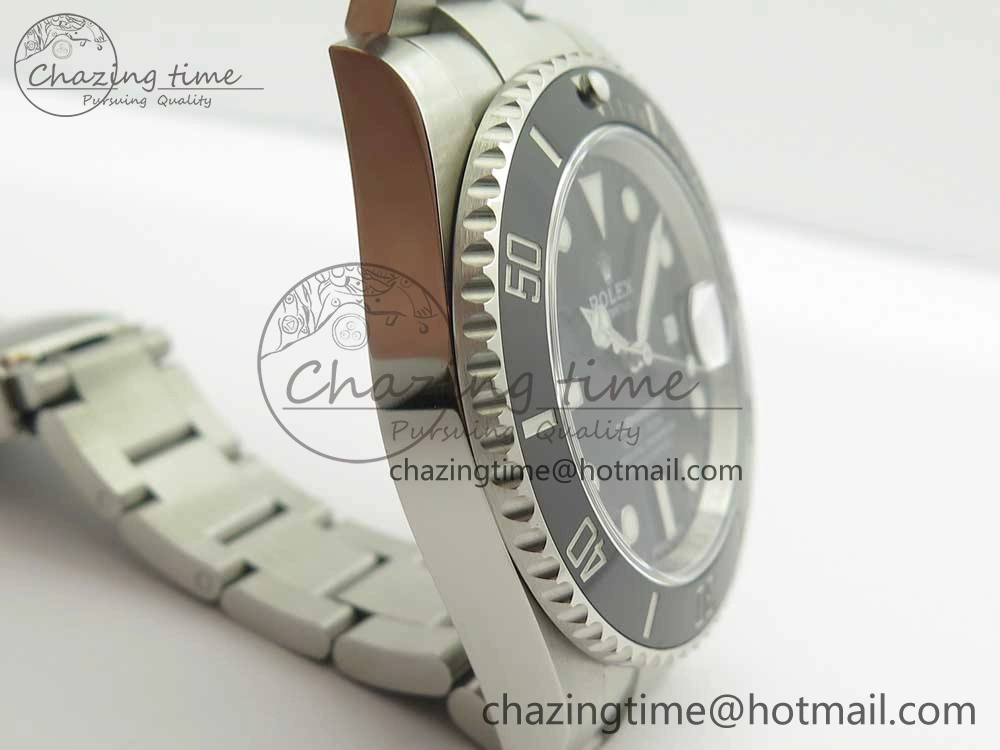 Submariner 116610LN Black Ceramic 904L Nail Maker 1:1 Best Edition on SS Bracelet A Reliable 3258