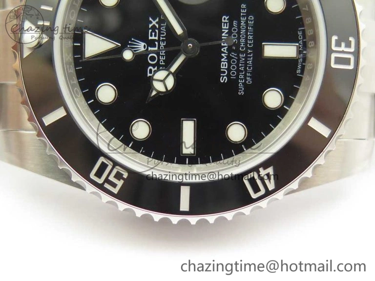 Submariner 116610LN Black Ceramic 904L Nail Maker 1:1 Best Edition on SS Bracelet A Reliable 3258