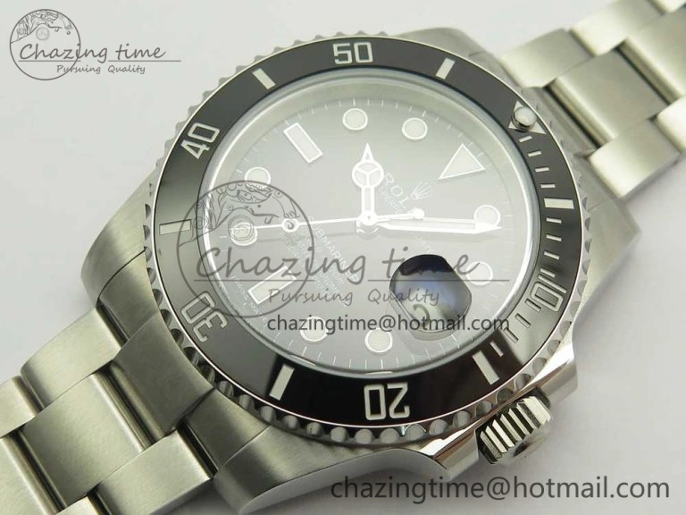 Submariner 116610LN Black Ceramic 904L Nail Maker 1:1 Best Edition on SS Bracelet A Reliable 3258