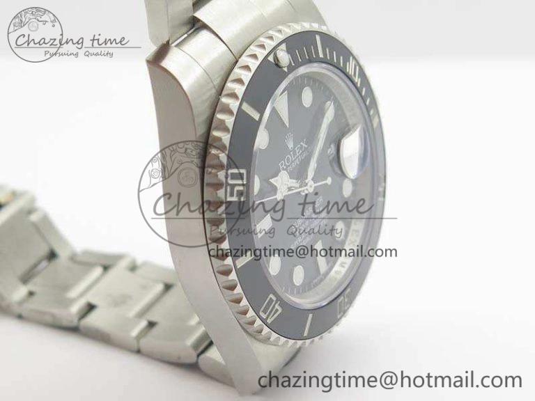 WaterResistant Submariner 116610LN Black Ceramic VRF 1:1 Best Edition On SS Bracelet A 3552