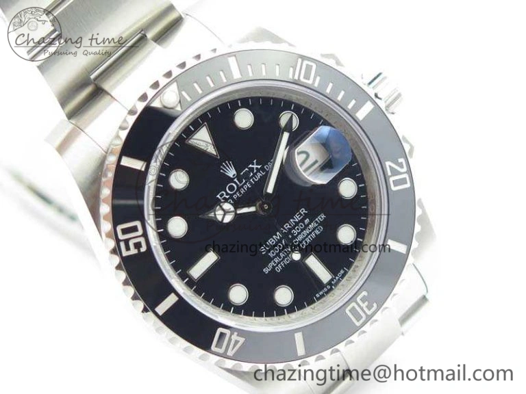 WaterResistant Submariner 116610LN Black Ceramic VRF 1:1 Best Edition On SS Bracelet A 3552