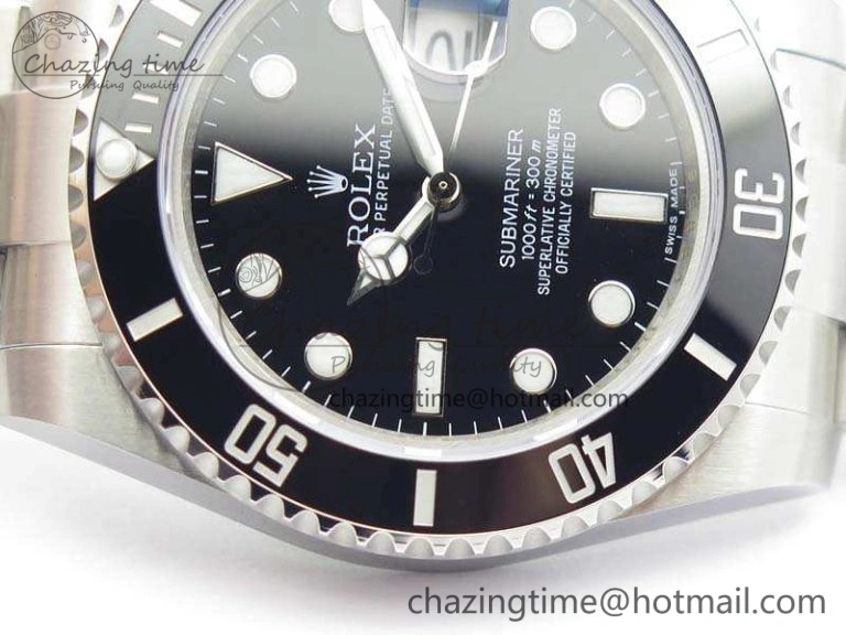 WaterResistant Submariner 116610LN Black Ceramic VRF 1:1 Best Edition On SS Bracelet A 3552
