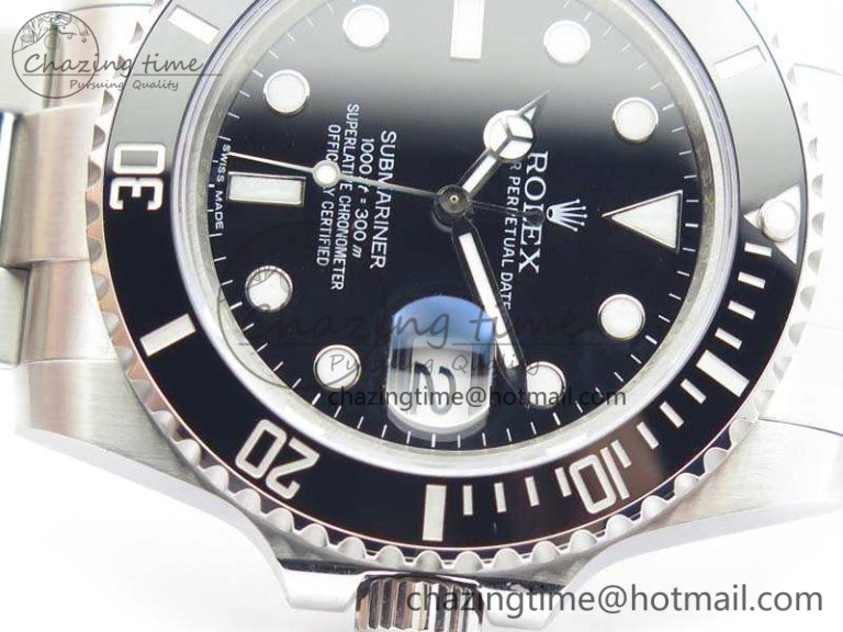 WaterResistant Submariner 116610LN Black Ceramic VRF 1:1 Best Edition On SS Bracelet A 3552