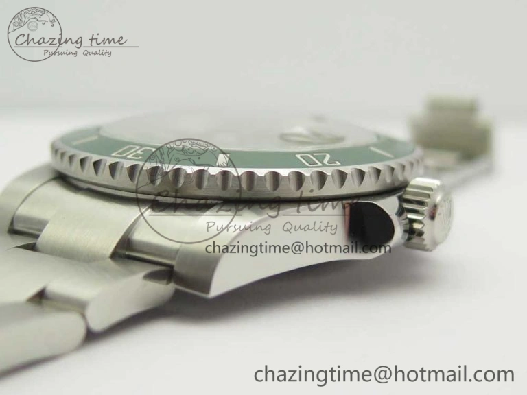 Soft Submariner 116610LV Green Ceramic 904L Nail Marker 1:1 Best Edition on SS Bracelet A 3259