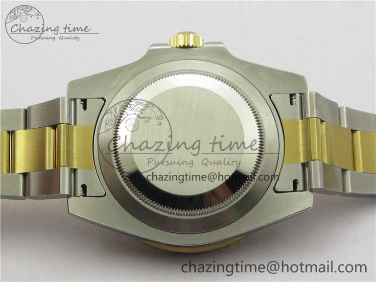 WellDesigned Submariner 116613 LB Blue Ceramic 316L Bp Maker 1:1 Best Edition Blue Dial on SS  YG Bracelet SA3135 V 3014
