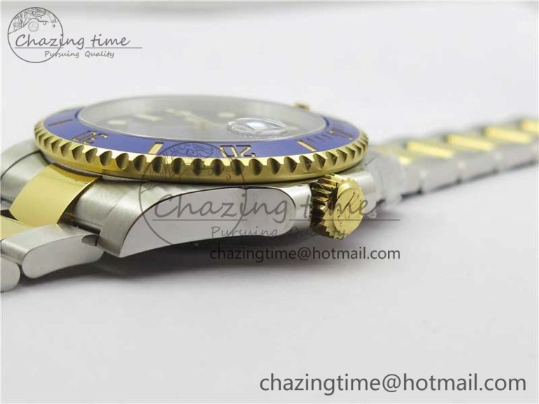 Submariner 116613 LB Blue Ceramic 316L Steel Noob 1:1 Best Edition A2836 V10. FlexibleFit 2862