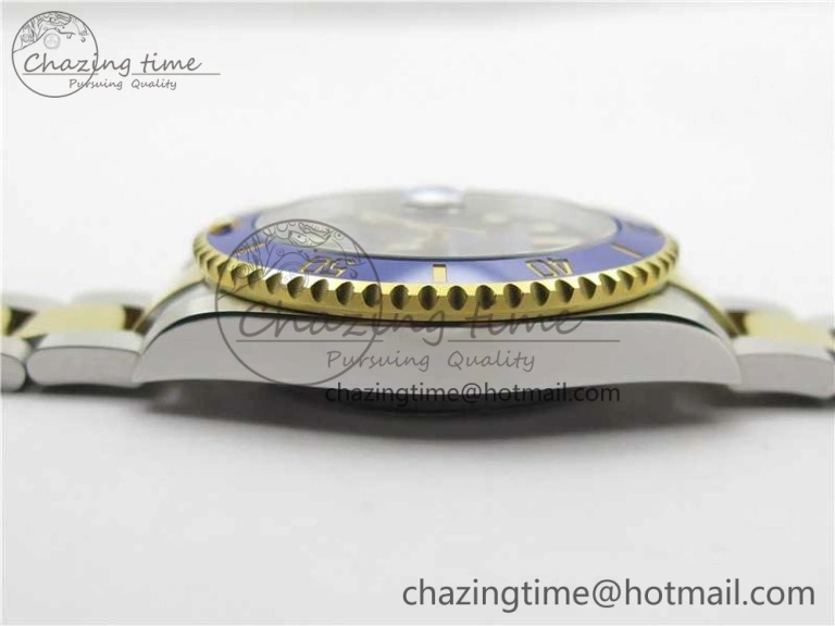 Submariner 116613 LB Blue Ceramic 316L Steel Noob 1:1 Best Edition A2836 V10. FlexibleFit 2862
