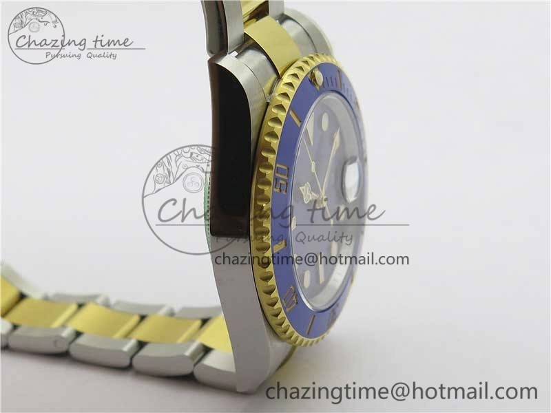 Submariner 116613 LB Blue Ceramic 316L Steel Noob 1:1 Best Edition A2836 V10. FlexibleFit 2862