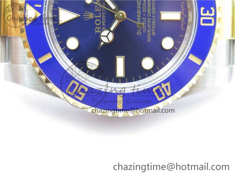 Submariner 116613 LB Blue Ceramic 316L Steel Noob 1:1 Best Edition A2836 V10. FlexibleFit 2862