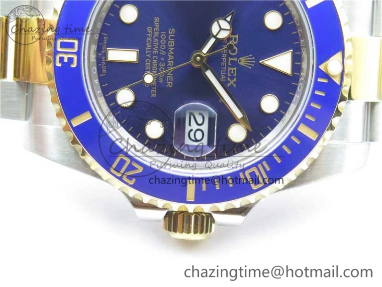 Submariner 116613 LB Blue Ceramic 316L Steel Noob 1:1 Best Edition A2836 V10. FlexibleFit 2862
