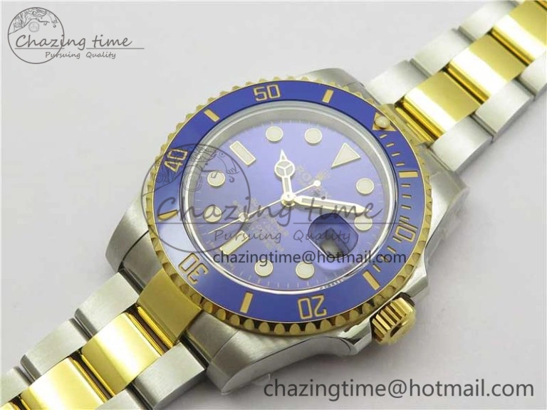 Submariner 116613 LB Blue Ceramic 316L Steel Noob 1:1 Best Edition A2836 V10. FlexibleFit 2862