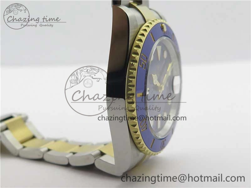 Breathable Submariner 116613 LB Blue Ceramic ARF 1:1 Best Edition 904L SS Case and Bracelet A2824 V 3195