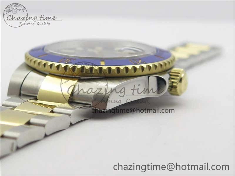 Breathable Submariner 116613 LB Blue Ceramic ARF 1:1 Best Edition 904L SS Case and Bracelet A2824 V 3195