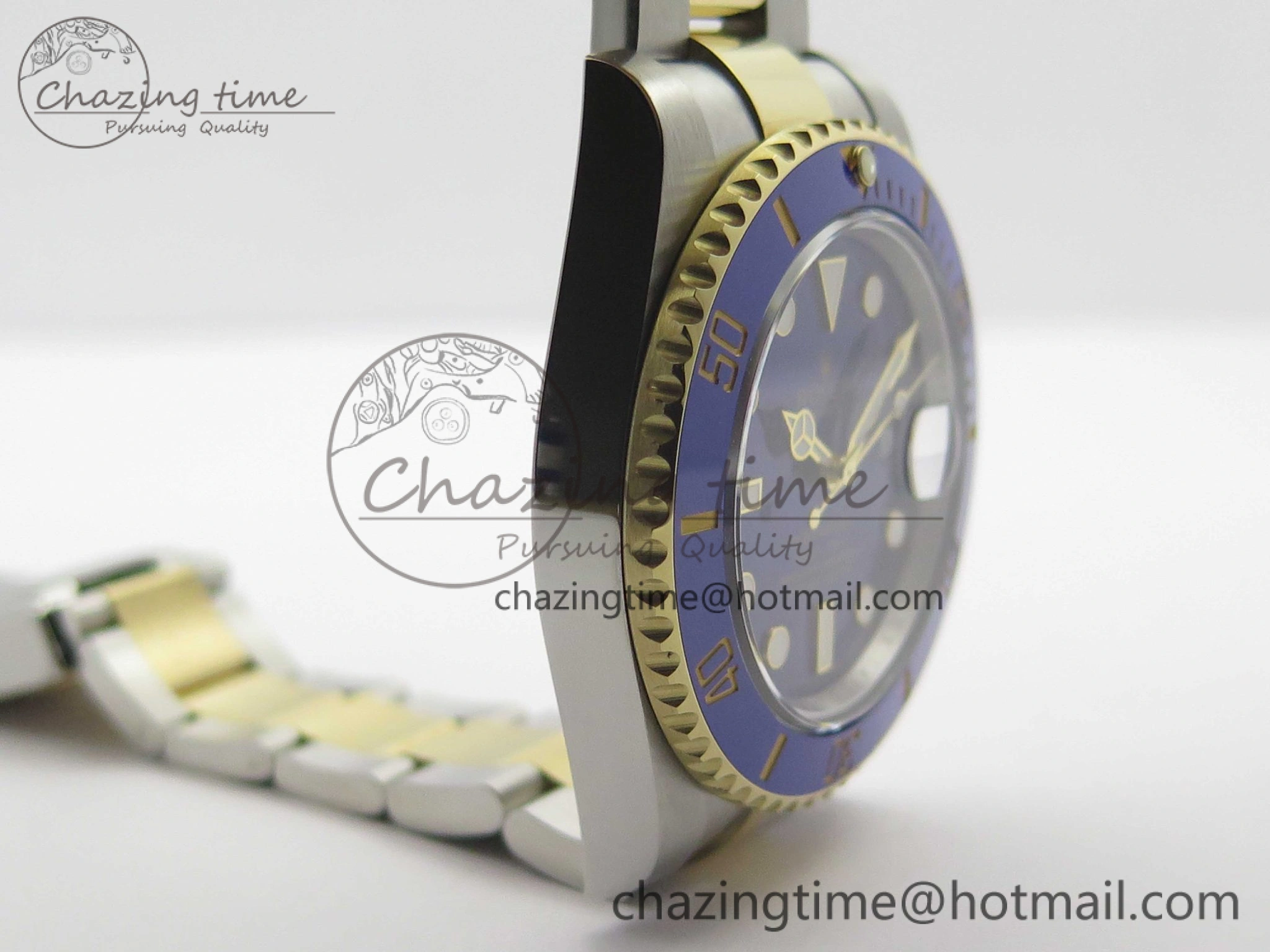 Submariner 116613 LB Blue Ceramic ARF 1:1 Best Edition 904L SS Case and Bracelet SH3135 V Comfortable 3190
