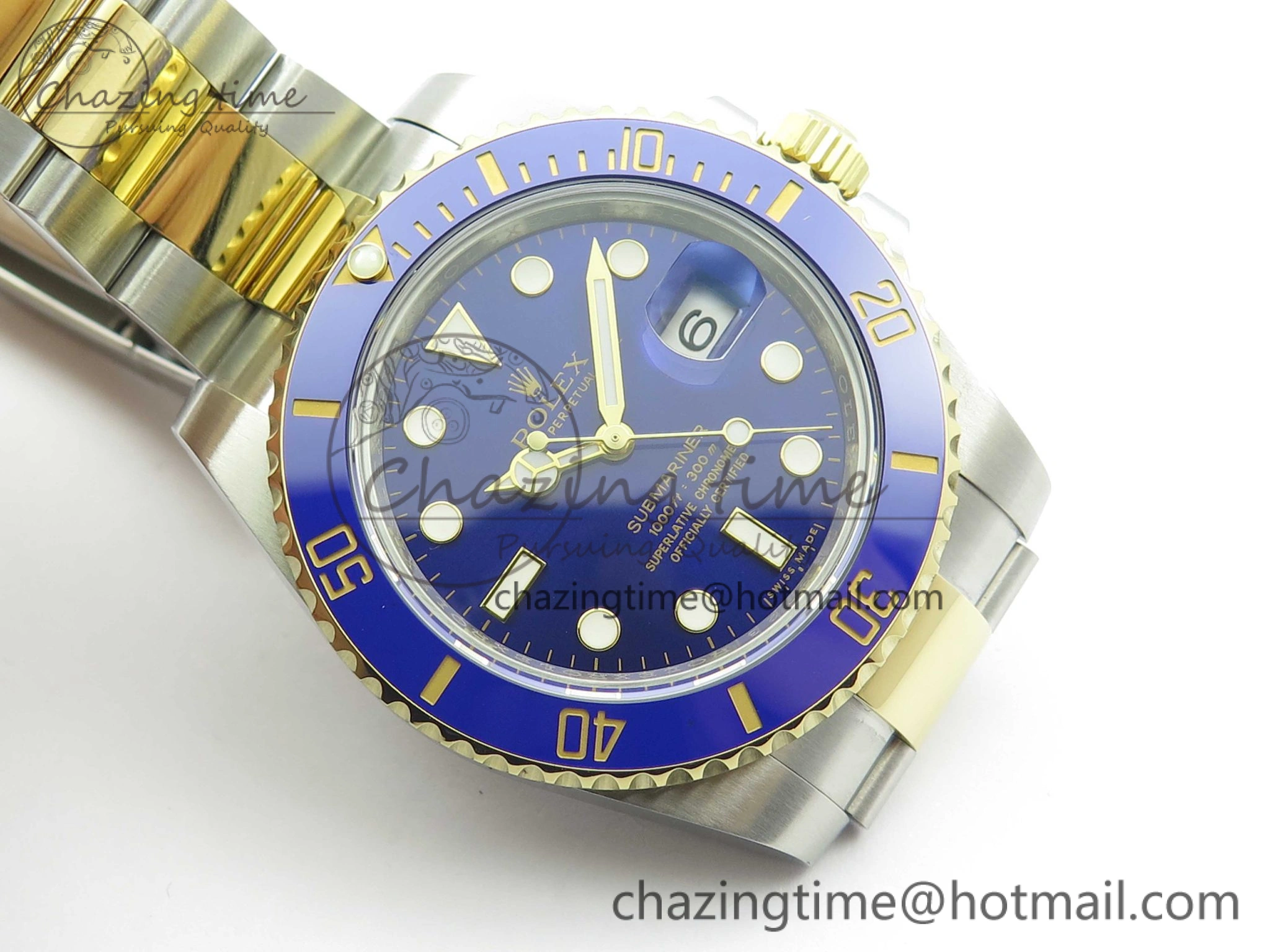 Submariner 116613 LB Blue Ceramic ARF 1:1 Best Edition 904L SS Case and Bracelet SH3135 V Comfortable 3190