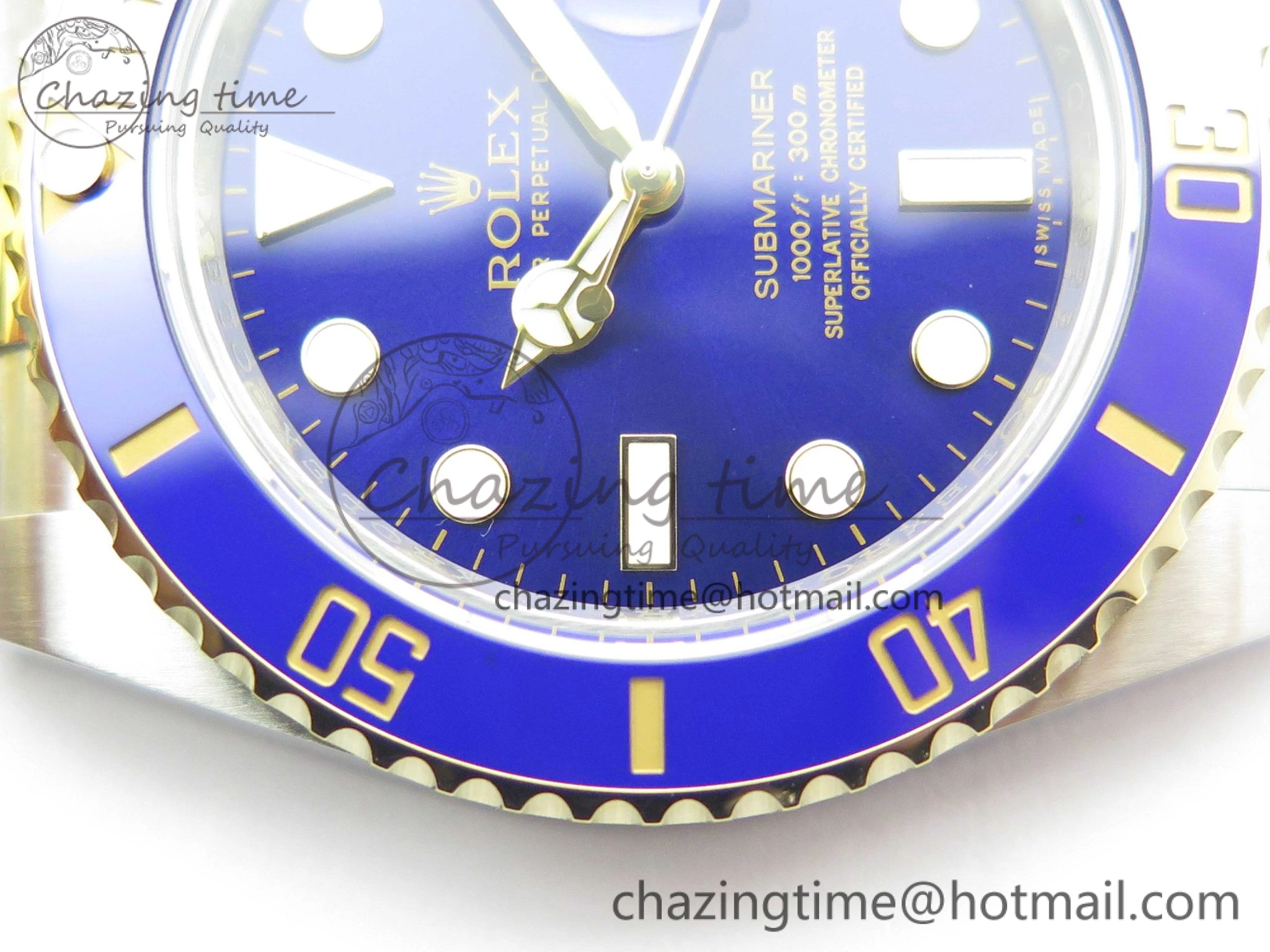 Submariner 116613 LB Blue Ceramic ARF 1:1 Best Edition 904L SS Case and Bracelet SH3135 V Comfortable 3190