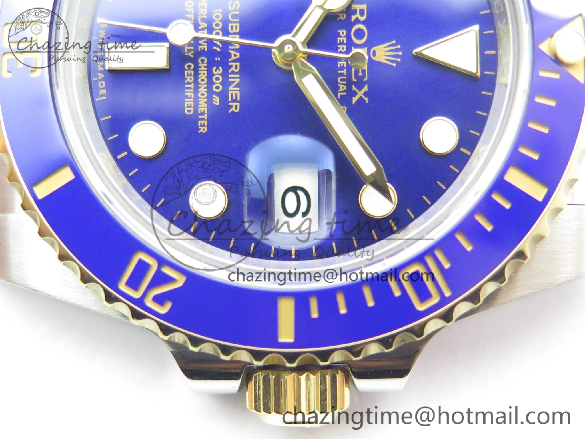 Submariner 116613 LB Blue Ceramic ARF 1:1 Best Edition 904L SS Case and Bracelet SH3135 V Comfortable 3190