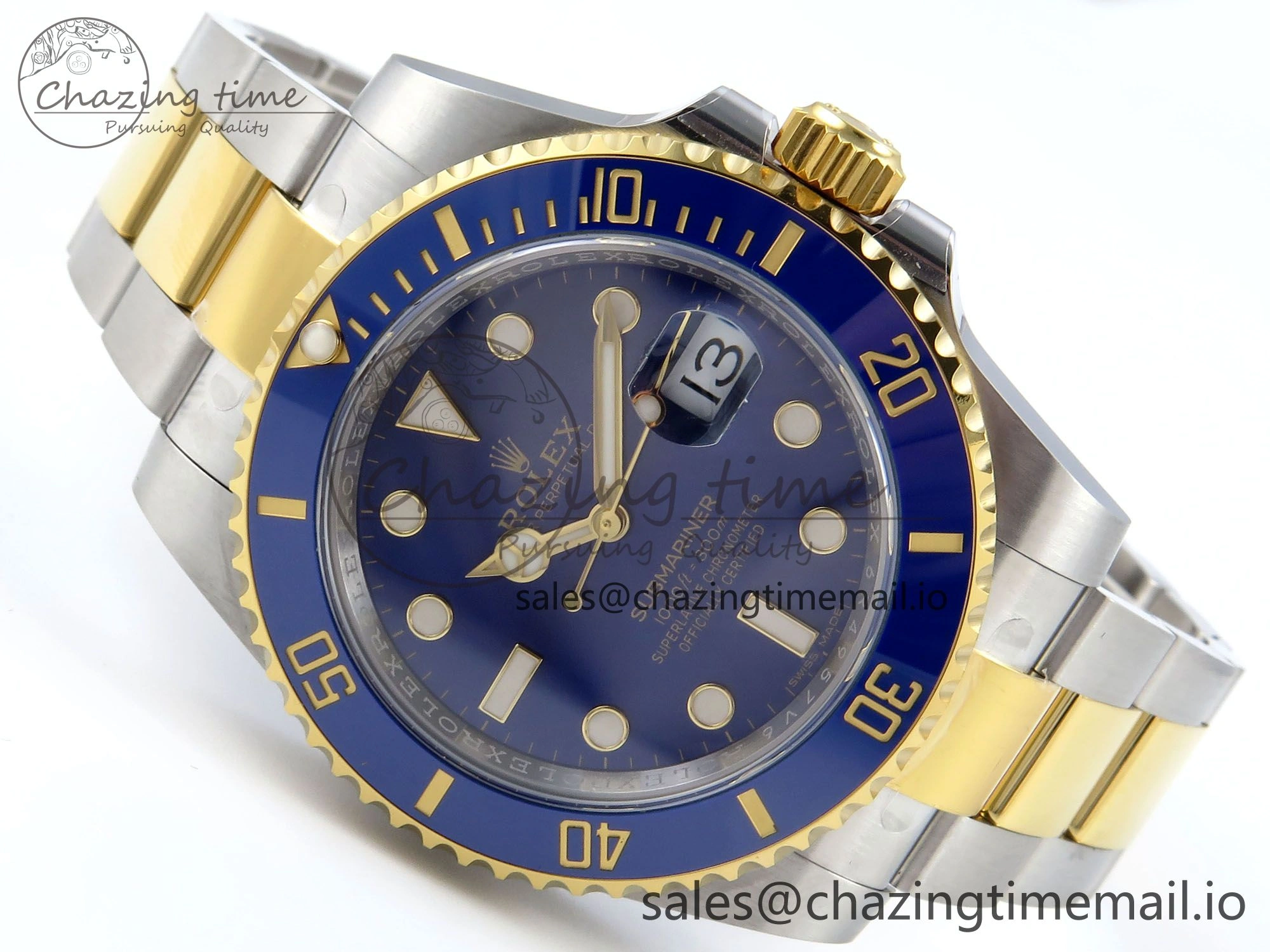 Youthful Submariner 116613 LB Blue Ceramic ARF 1:1 Best Edition 904L SS Case and Bracelet SH 699
