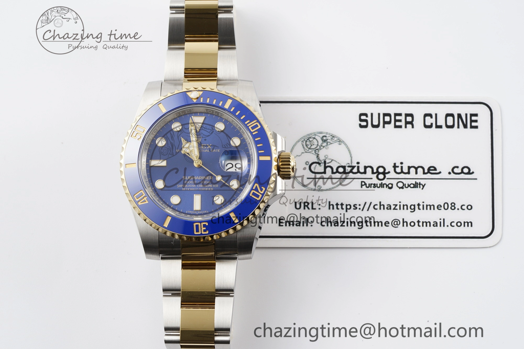 Submariner 116613 LB Blue Ceramic AR+F 1:1 Best Edition 904L SS Case and Bracelet VR Premium 1823