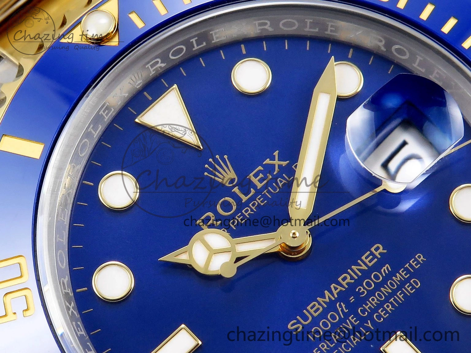 Tailored Submariner 116613 LB Blue Ceramic Clean Factory 1:1 Best Edition 904L SS Case and Bracelet VS 1873
