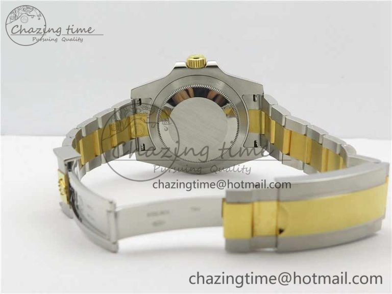 Breathable Submariner 116613 LB Blue Ceramic D1F 1:1 Best Edition Wrapped Gold SS Case and Bracelet A 3188
