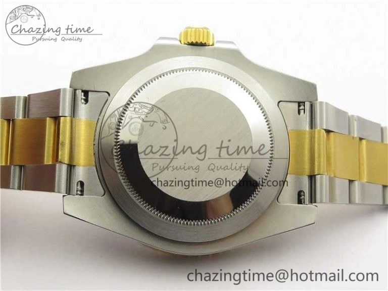 Breathable Submariner 116613 LB Blue Ceramic D1F 1:1 Best Edition Wrapped Gold SS Case and Bracelet A 3188