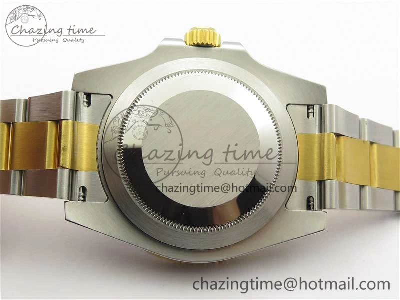 Breathable Submariner 116613 LB Blue Ceramic D1F 1:1 Best Edition Wrapped Gold SS Case and Bracelet A 3188