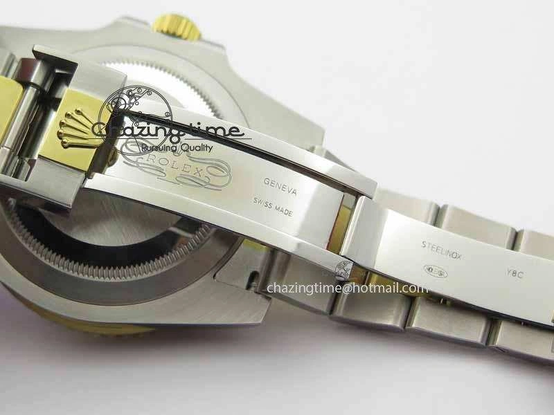 StreetReady Submariner 116613 LB JF 1:1 Best Edition Blue Dial On SS YG Bracelet A 3617