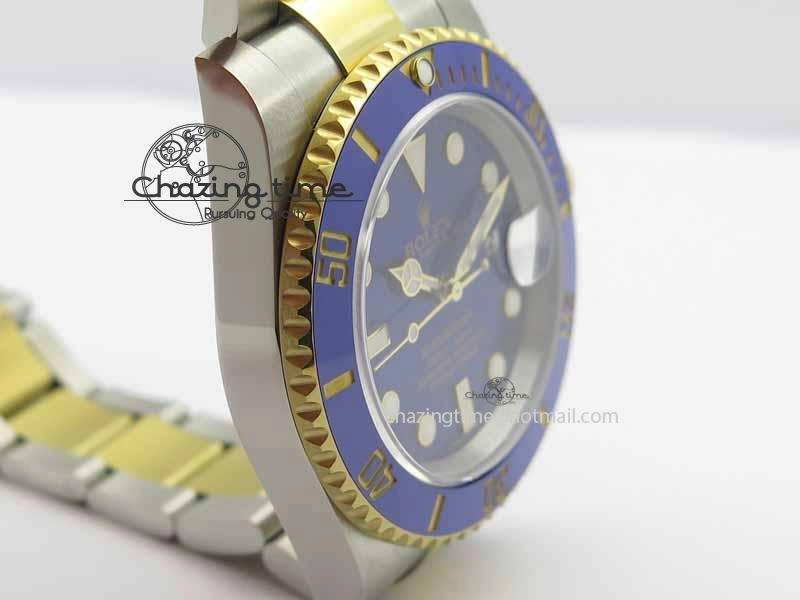 Submariner 116613 LB JF 1:1 Best Edition Blue Dial On SS YG Bracelet SH Contemporary 3724