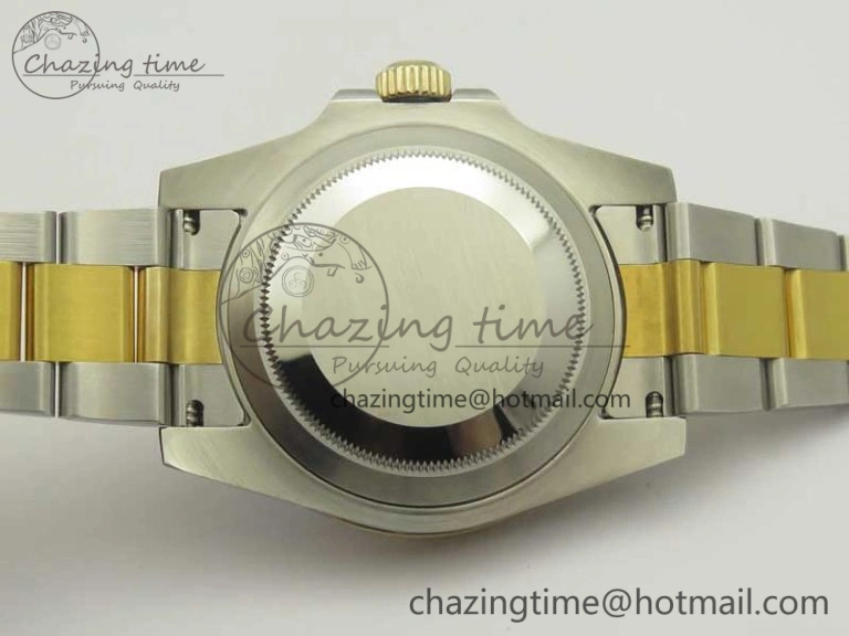 Bright Submariner 116613 LB Noob 1:1 Best Edition YG Wrapped Bezel Blue Dial on SS YG Bracelet A2836 V 3413