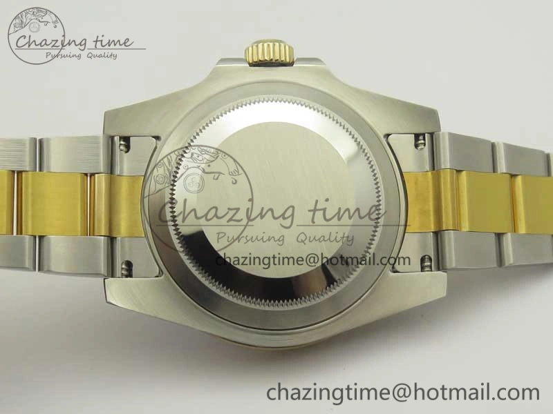 Bright Submariner 116613 LB Noob 1:1 Best Edition YG Wrapped Bezel Blue Dial on SS YG Bracelet A2836 V 3413