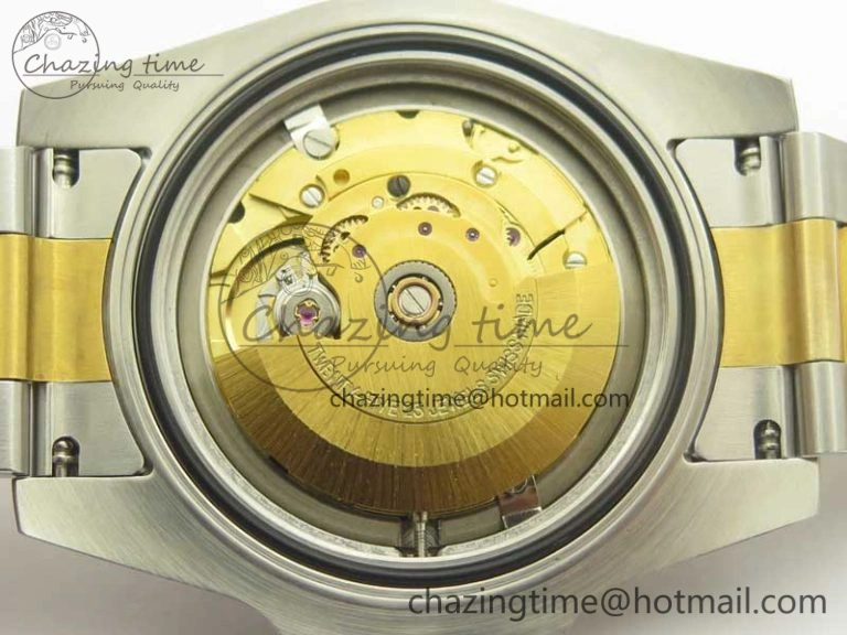 Bright Submariner 116613 LB Noob 1:1 Best Edition YG Wrapped Bezel Blue Dial on SS YG Bracelet A2836 V 3413