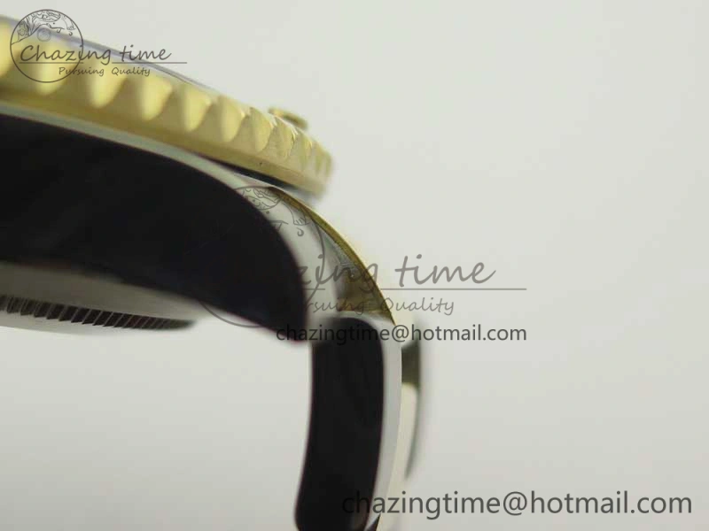 Bright Submariner 116613 LB Noob 1:1 Best Edition YG Wrapped Bezel Blue Dial on SS YG Bracelet A2836 V 3413