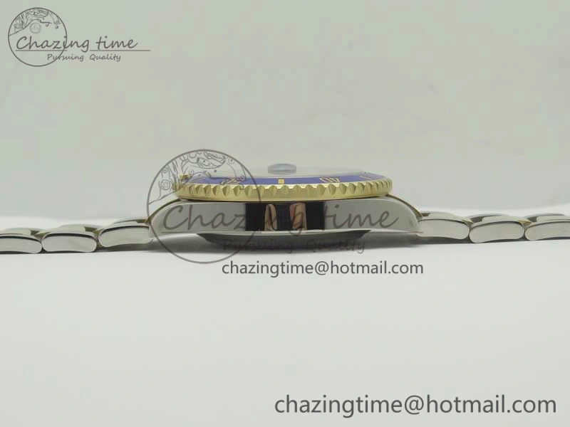 Bright Submariner 116613 LB Noob 1:1 Best Edition YG Wrapped Bezel Blue Dial on SS YG Bracelet A2836 V 3413