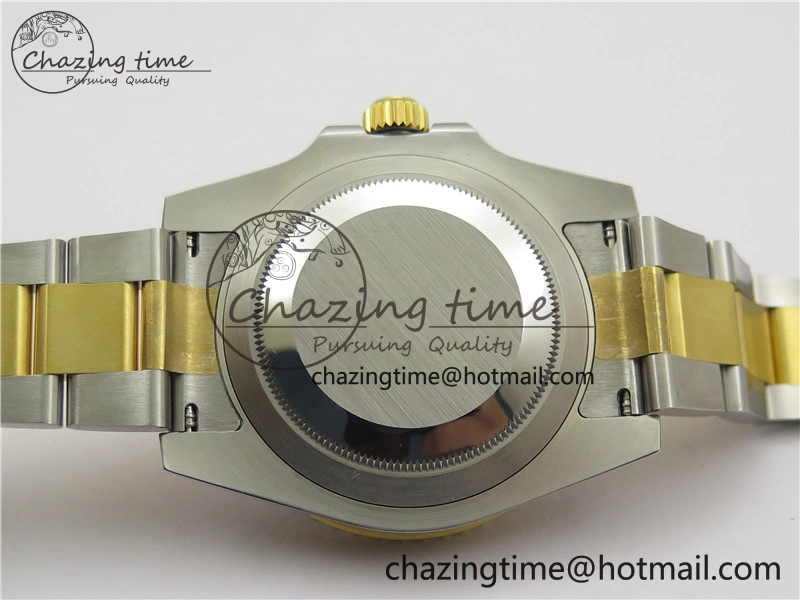 SunProtective Submariner 116613 LB VRF 1:1 Best Edition YG Wrapped Bezel Blue Dial on SS YG Bracelet A2836 MAX Version 2490