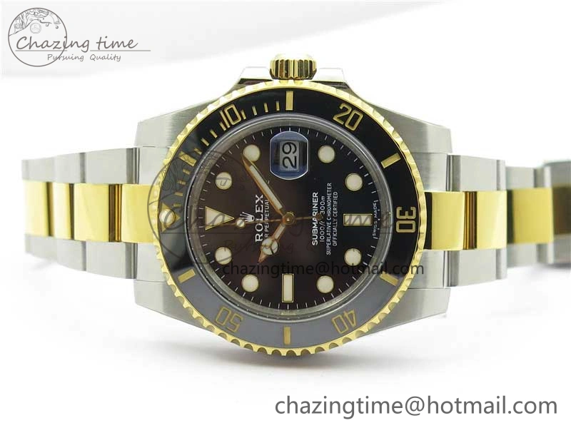 Submariner 116613 LN Black Ceramic 316L Steel Noob 1:1 Best Edition A2836 V10. Classic 2863