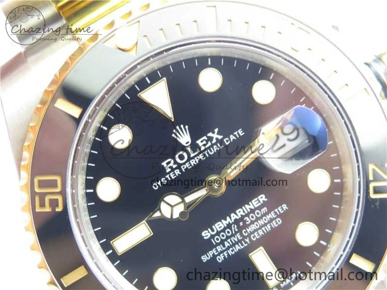 Submariner 116613 LN Black Ceramic 316L Steel Noob 1:1 Best Edition A2836 V10. Classic 2863