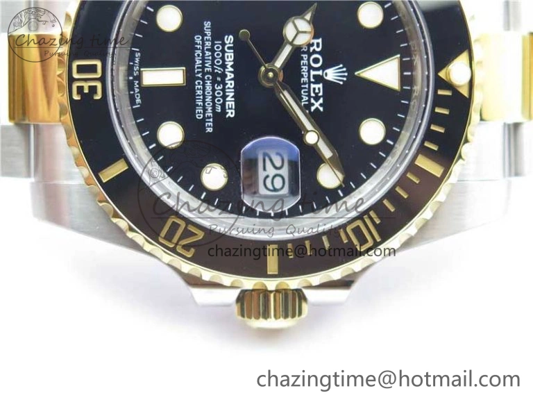 Submariner 116613 LN Black Ceramic 316L Steel Noob 1:1 Best Edition A2836 V10. Classic 2863