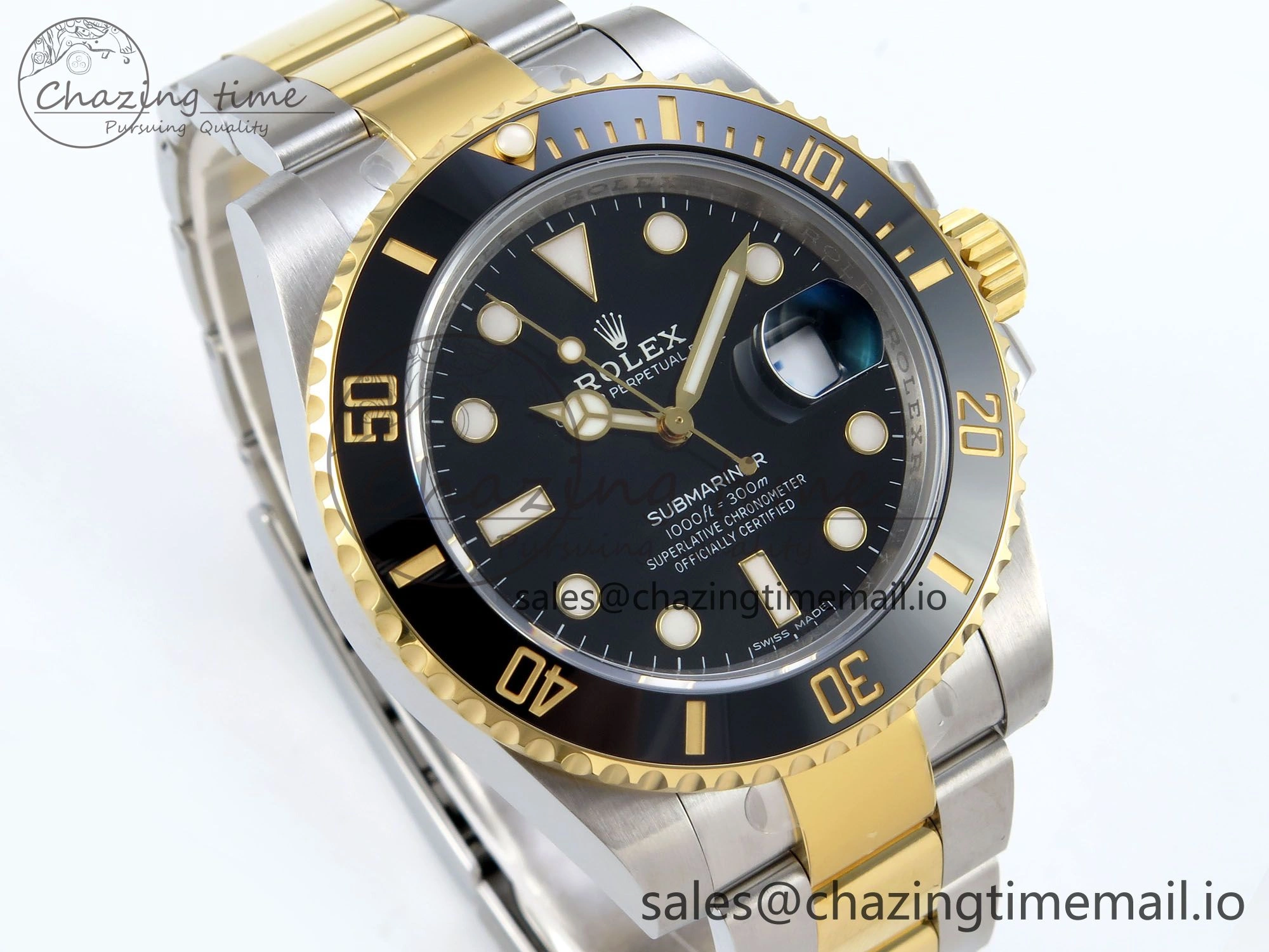 Submariner 116613 LN Black Ceramic 904L Steel YG VSF 1:1 Best Edition Black Dial VS WeatherProof 849