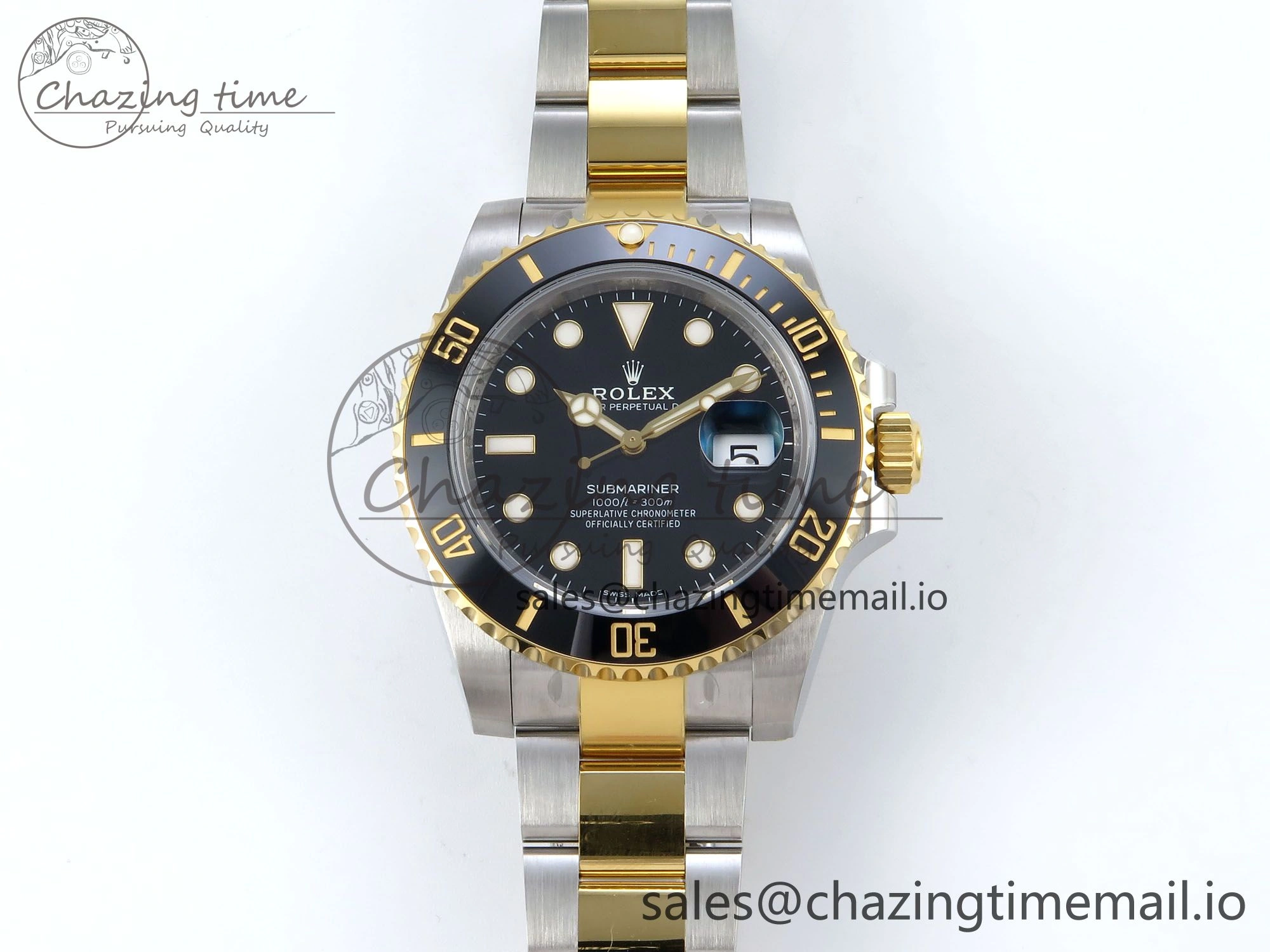 Submariner 116613 LN Black Ceramic 904L Steel YG VSF 1:1 Best Edition Black Dial VS WeatherProof 849