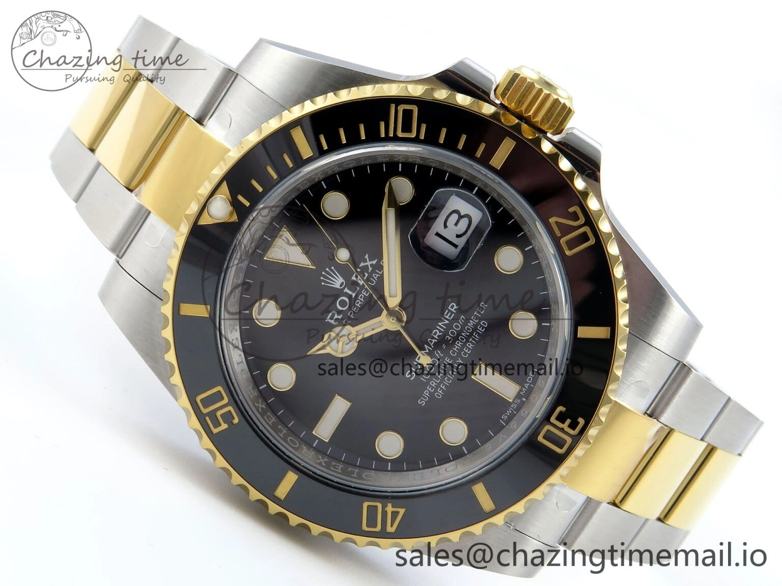 Submariner 116613 LN Black Ceramic ARF 1:1 Best Edition 904L SS Case and Bracelet SH QuickDry 698