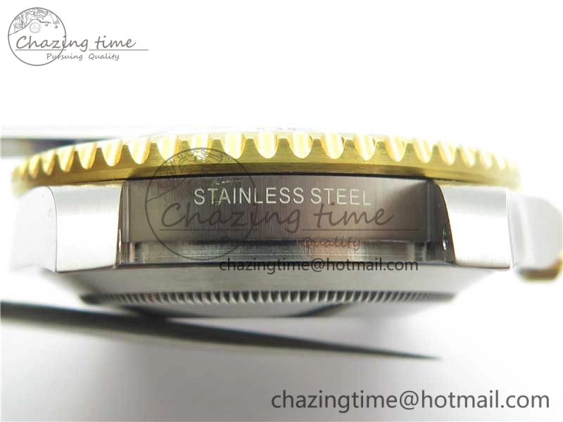 Submariner 116613 LN Black Ceramic D1F 1:1 Best Edition Wrapped Gold SS Case and Bracelet A Popular 3186